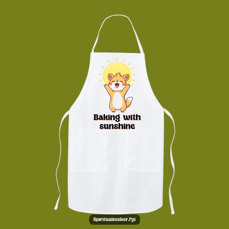 Funny Kawaii Animal Apron: Sunny Kitchen Fun, Practical Funny Gift
