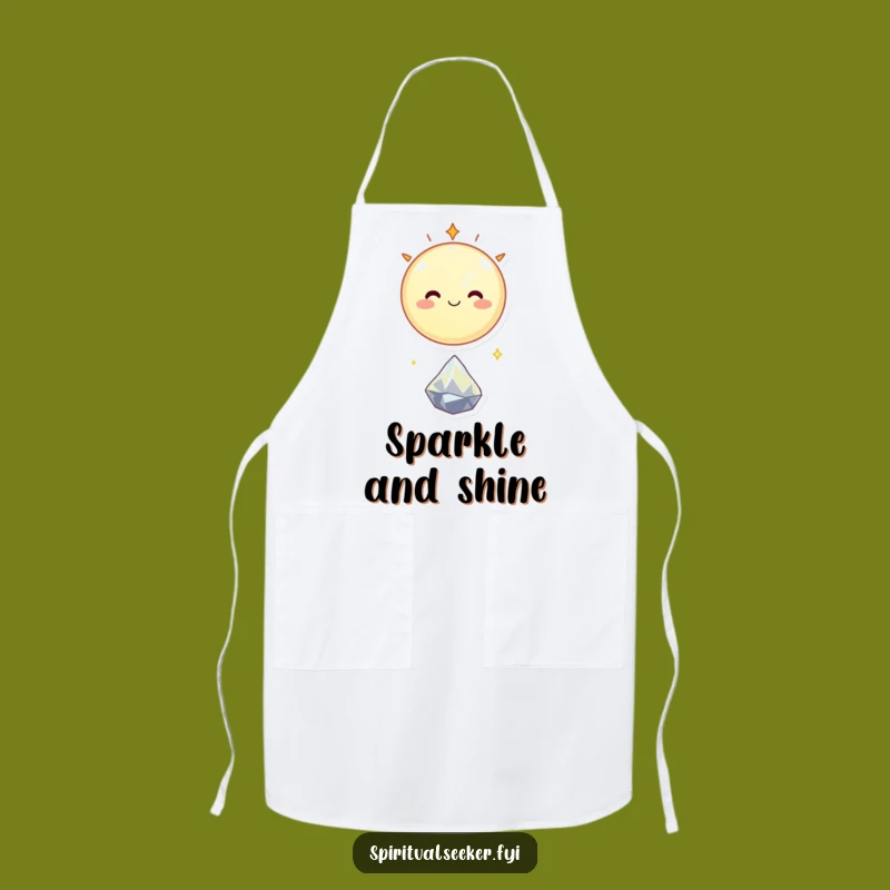 Funny Celestial Body Apron - Cook with Cosmic Smiles Gift