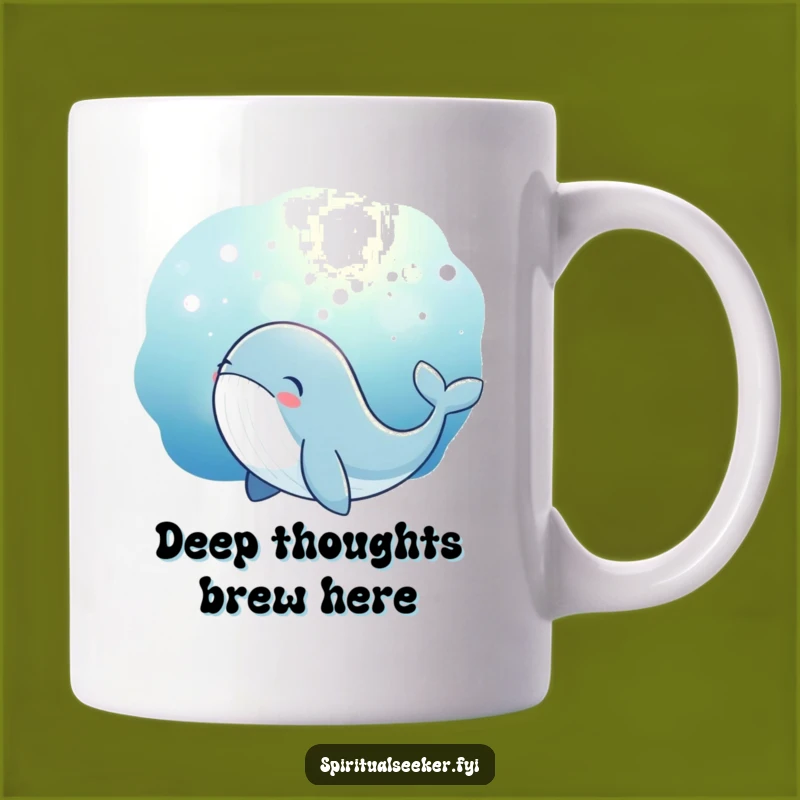 Funny Whale's Underwater Glow Mug, A Magical & Thoughtful Gift