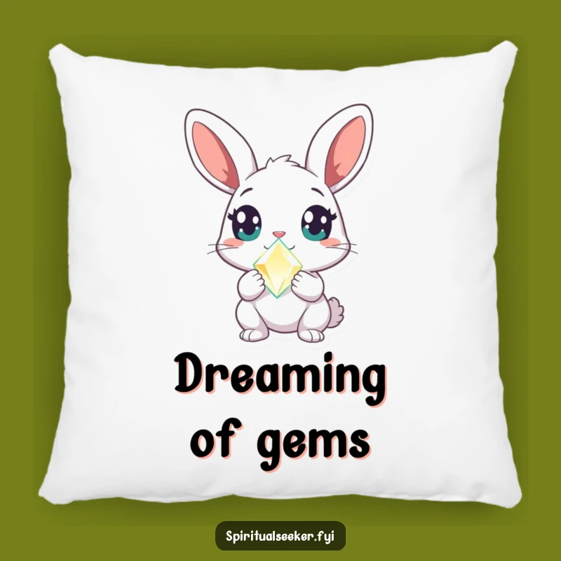 Funny Curious Rabbit Pillow: Cozy Wonder and Magic, A Delightful Funny Gift