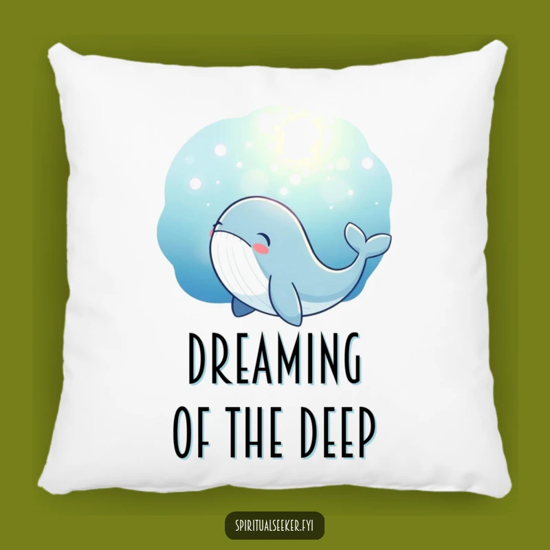 Funny Whale Pillow, Magical Glow Comfort, Thoughtful Accent Gift