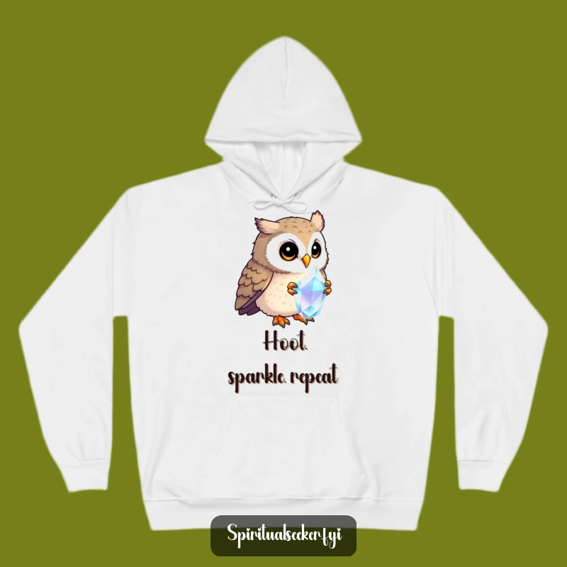 Funny Curious Owl Hoodie: Cozy Wisdom, Ultimate Funny Gift Idea!