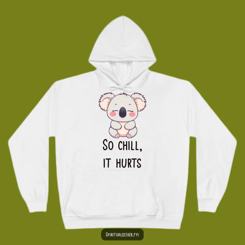 Cozy Funny Koala Hoodie: Snuggle Up in Contentment