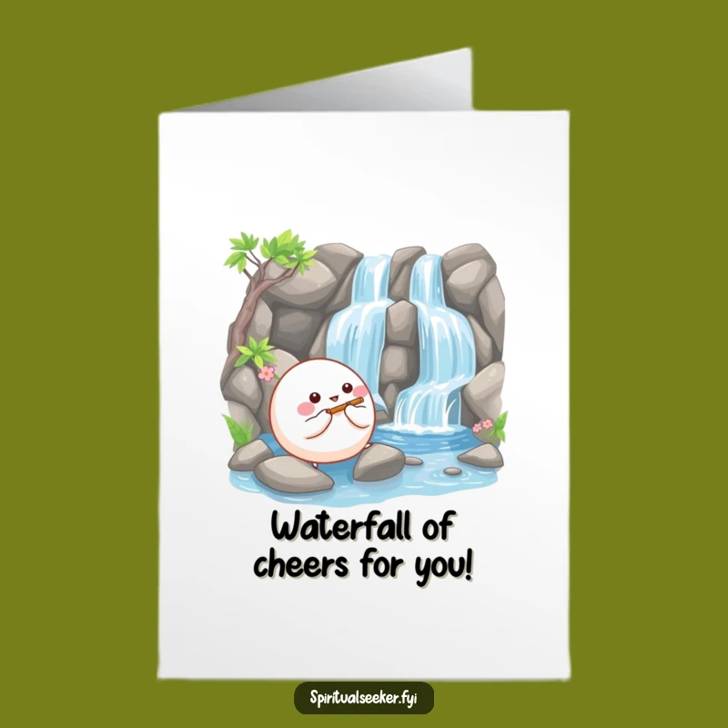 Free Printable Congrats Card: Ball's Flute Celebration - Funny Downloadable Joy!