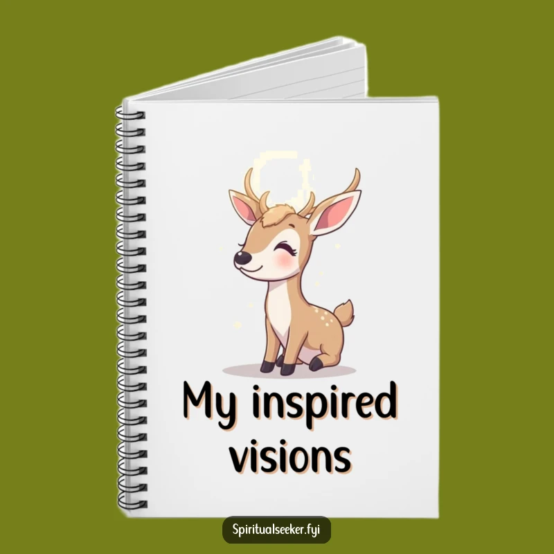 Funny Contented Deer Notebook: Journal Your Hopes, Radiant Humor Gift