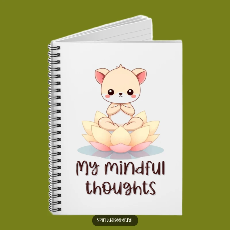 Funny Kawaii Animal Notebook - Hilarious Journal for Peaceful Thoughts & Doodles