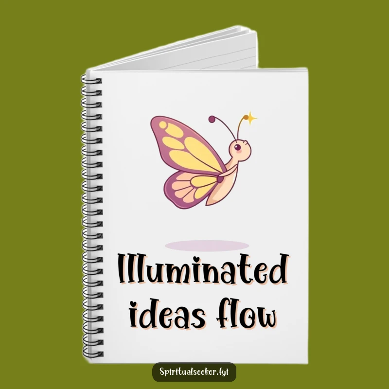 Funny Notebook: Dancing Butterfly in Light, a Dreamer's Journal for Humorous Ideas