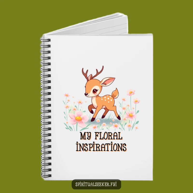 Funny Prancing Deer Notebook: Capture Ideas with Nature's Grace