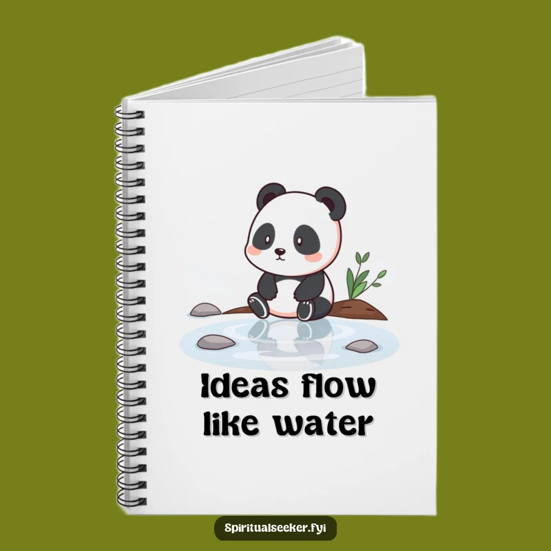 Funny Panda Contemplation Notebook: Journal Your Deepest Thoughts