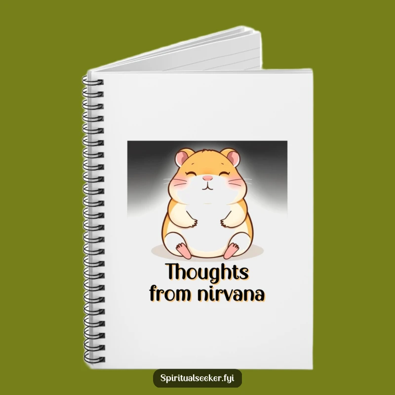 Funny Meditating Hamster Notebook: Jot Down Zen, Awesome Funny Gift!